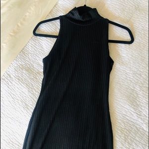 Nasty Gal fitted black dress
